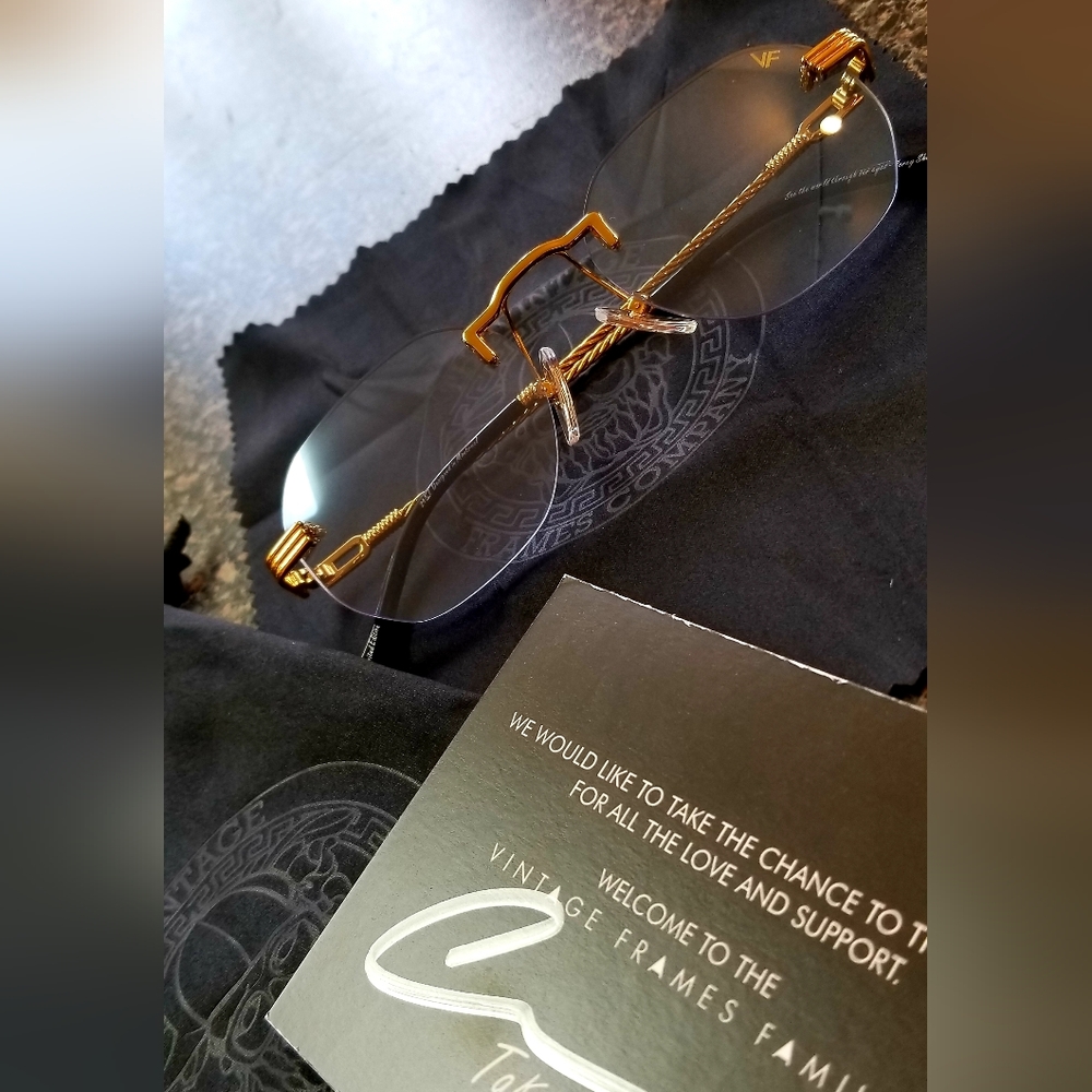 Vintage Frames Company light tint frames